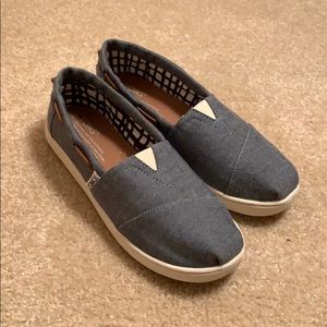 Light Navy Blue TOMS Children’s Shoes